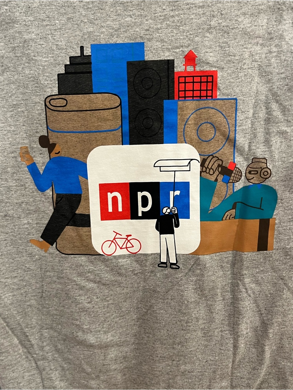 NPR Graphic Short Sleeve Tee - Gray